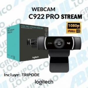 CAMARA WEB  C922 STREAM FHD 1080P  ...