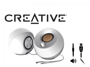 PARLANTE  PEBBLE   CREATIVE  BLANCO...