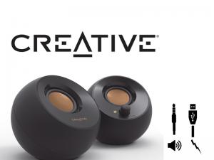 PARLANTE  PEBBLE   CREATIVE   NEGRO...