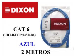 Patch Cord UTP Cat. 6 de 2m – Azu...