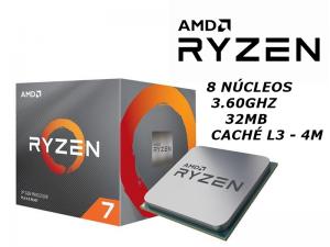 PROCESADOR AMD RYZEN 7 3700X 3.60Gh...