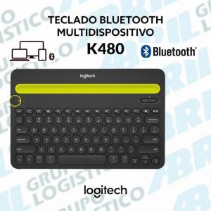 TECLADO LOGITECH K480 BLUETOOTH MUL...